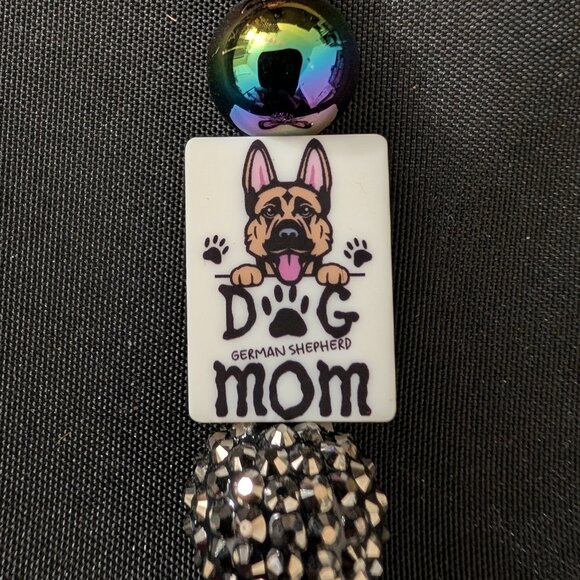 Handmade German Shepard Keychain - Picture 2 of 2